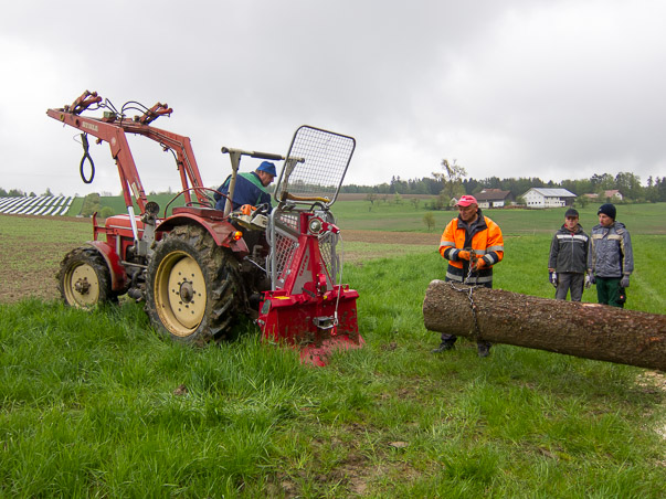Maibaumumlegen 2015